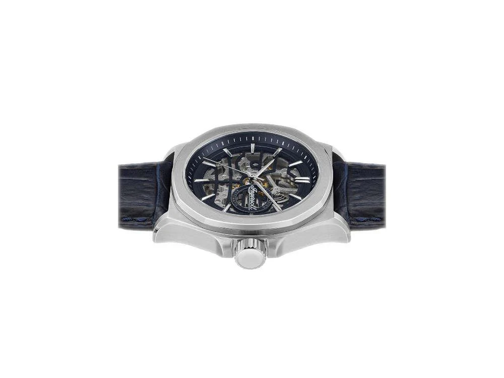Ingersoll 1892 Orville Automatic Watch, 46 mm, Blue, Leather strap, I09306 - Image 5
