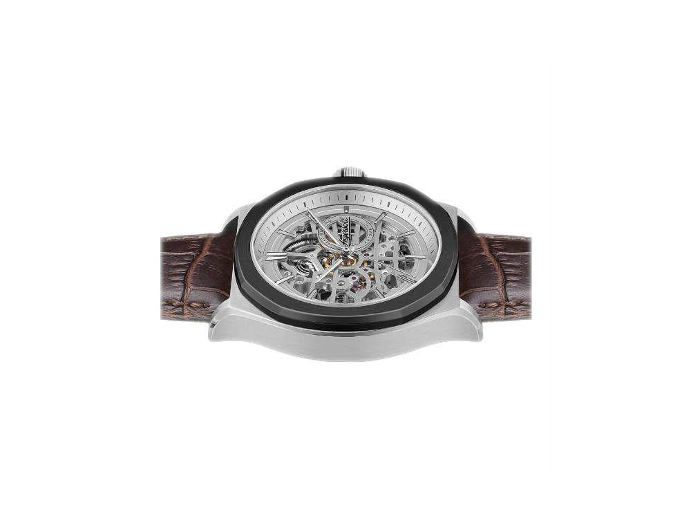 Ingersoll 1892 Orville Automatic Watch, 46 mm, White, Leather strap, I09307 - Image 6