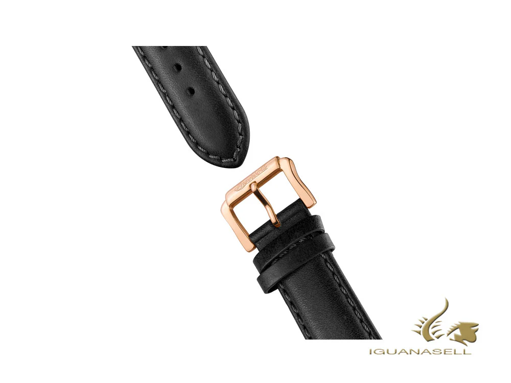 Ingersoll Director Automatic Watch, 46 mm, Rose Gold, White, Leather, I08101 - Image 7