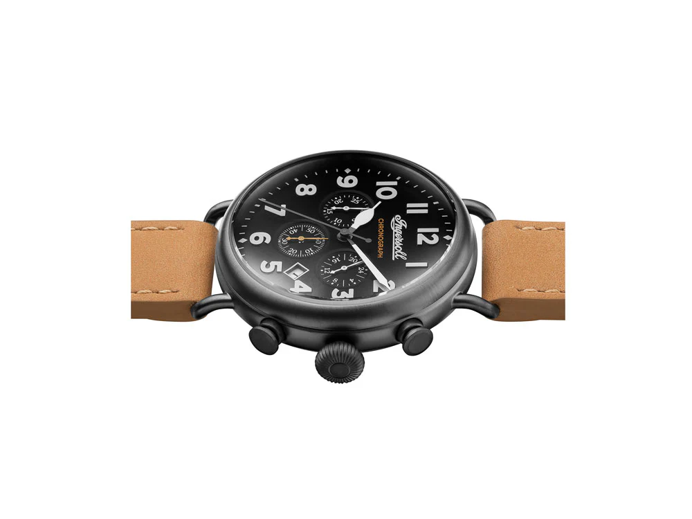 Ingersoll Trenton Quartz Watch, 44 mm, Black, Chronograph, I03502 - Image 5