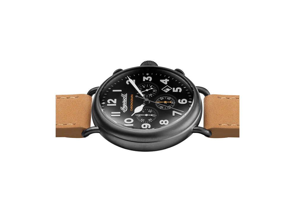 Ingersoll Trenton Quartz Watch, 44 mm, Black, Chronograph, I03502 - Image 6