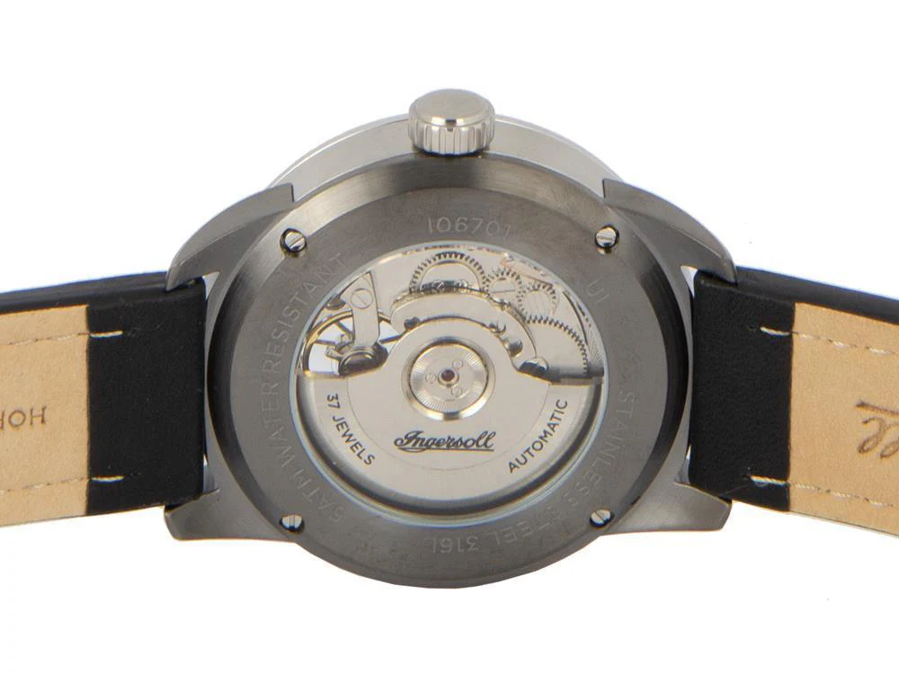 Ingersoll Triumph Automatic Watch, 44 mm, PVD Gun Metal, Silver, I06701 - Image 5