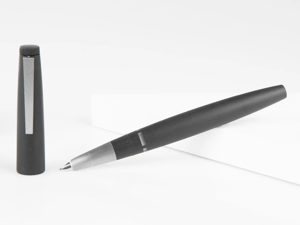Lamy 2000 Fountain Pen, Makrolon, Mat brushed, Black, 1201351 - Image 2