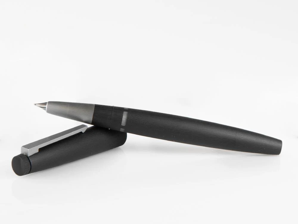 Lamy 2000 Fountain Pen, Makrolon, Mat brushed, Black, 1201351 - Image 7