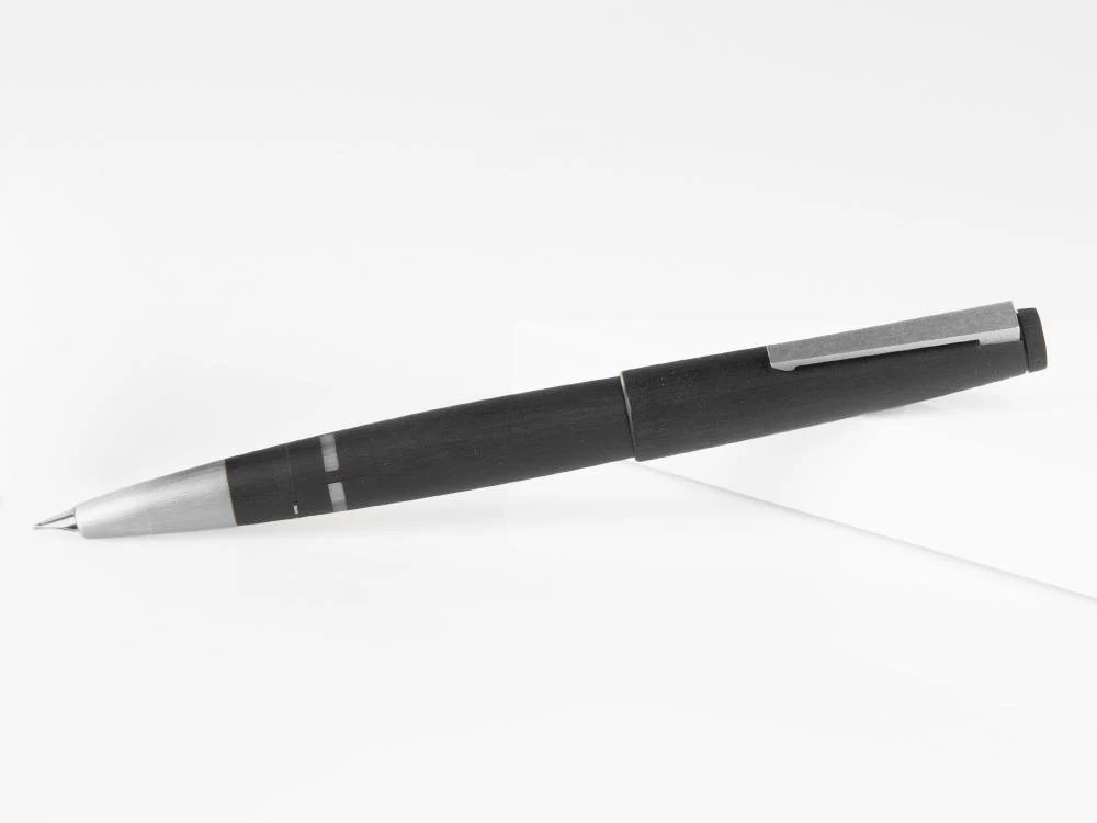Lamy 2000 Fountain Pen, Makrolon, Mat brushed, Black, 1201351 - Image 8