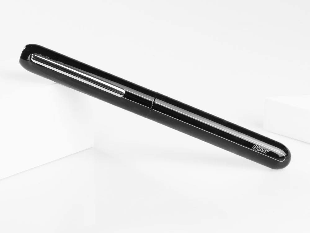 Lamy Dialog 3 Pianoblack Fountain Pen, Platinum-plated, Black, 1228083 - Image 3