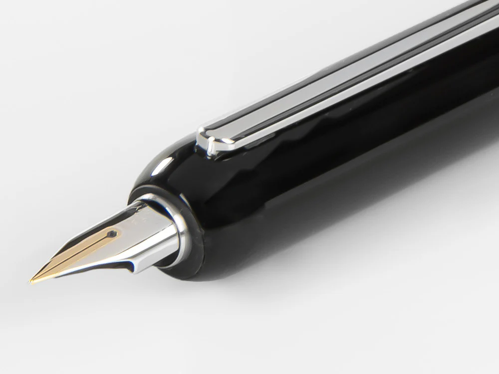 Lamy Dialog 3 Pianoblack Fountain Pen, Platinum-plated, Black, 1228083 - Image 5