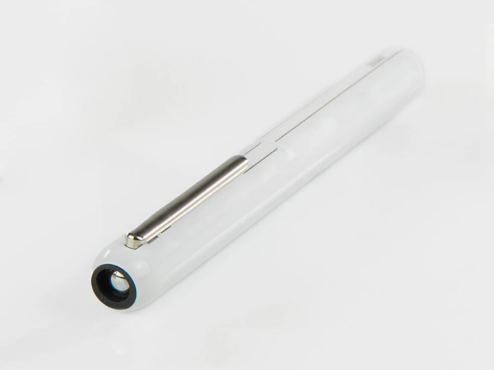 Lamy Dialog 3 Pianowhite Fountain Pen, Platinum-plated, White, 1228089 - Image 6