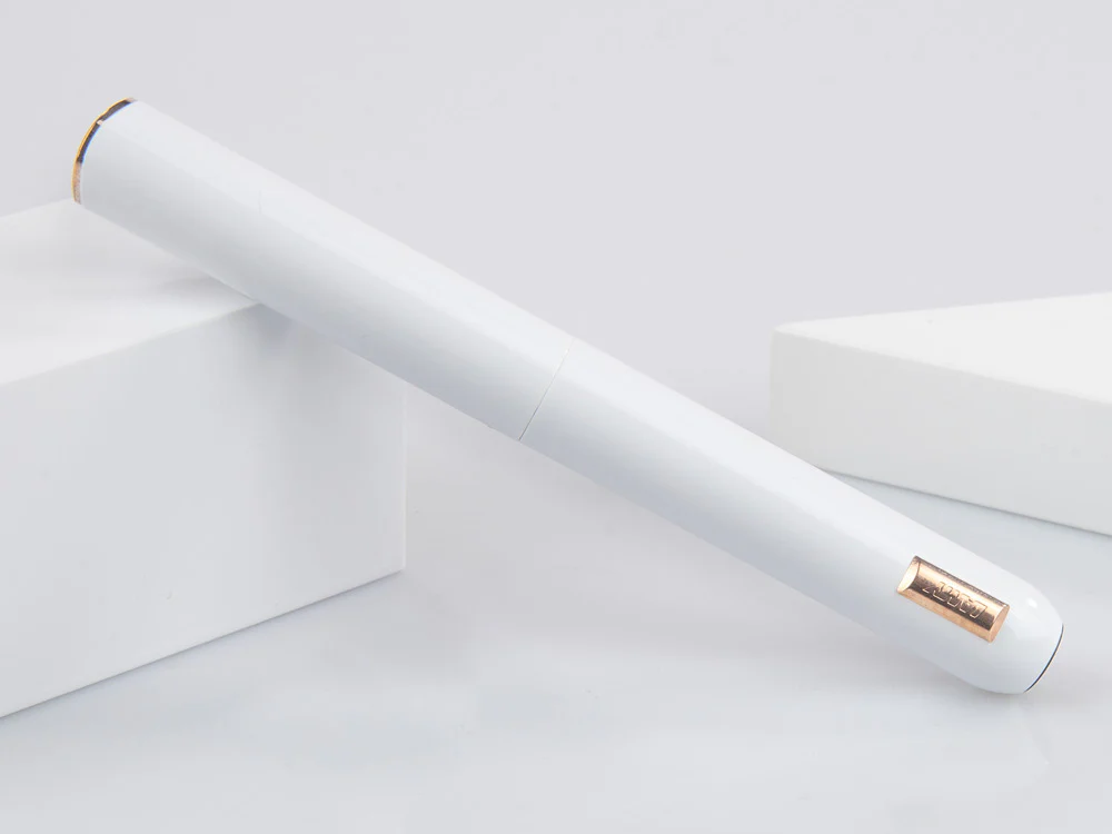 Lamy Dialog CC Fountain Pen, Lacquer, Rose Gold Plated, White, 1234405 - Image 3