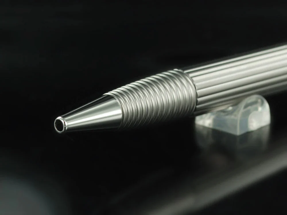 Lamy Imporium Ballpoint pen, Titanium, Guilloche, Platinum-plated, 1227956 - Image 4