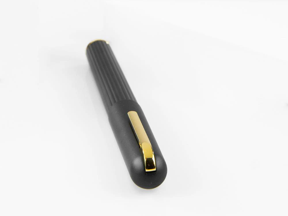 Lamy Imporium Fountain Pen, PVD, Black, Guilloche, Gold trim, 1227928 - Image 3