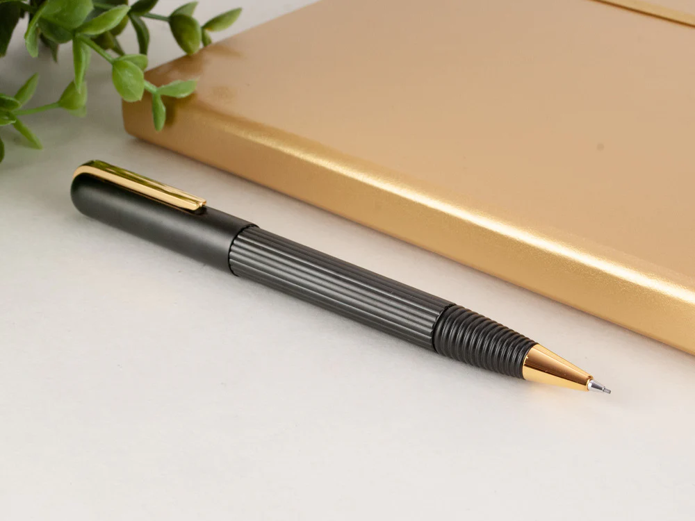 Lamy Imporium Mechanical pencil, PVD, Guilloche, Gold trim, 0,7mm, 1227949 - Image 5
