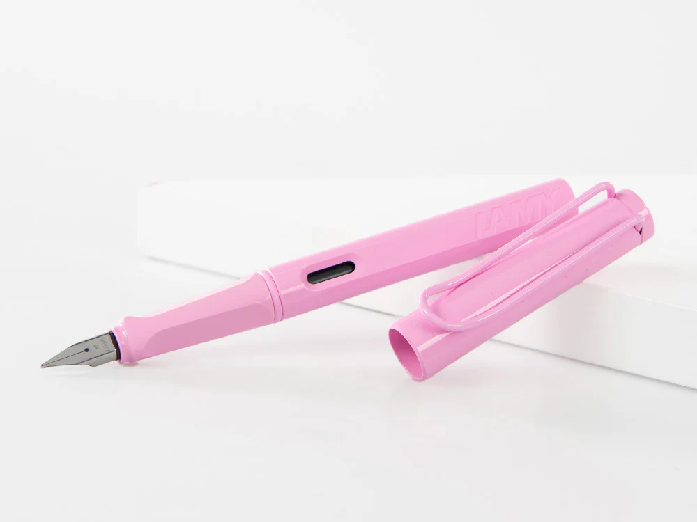 Lamy Safari Lightrose Fountain Pen, Special edition, Pink, 1237239 - Image 4