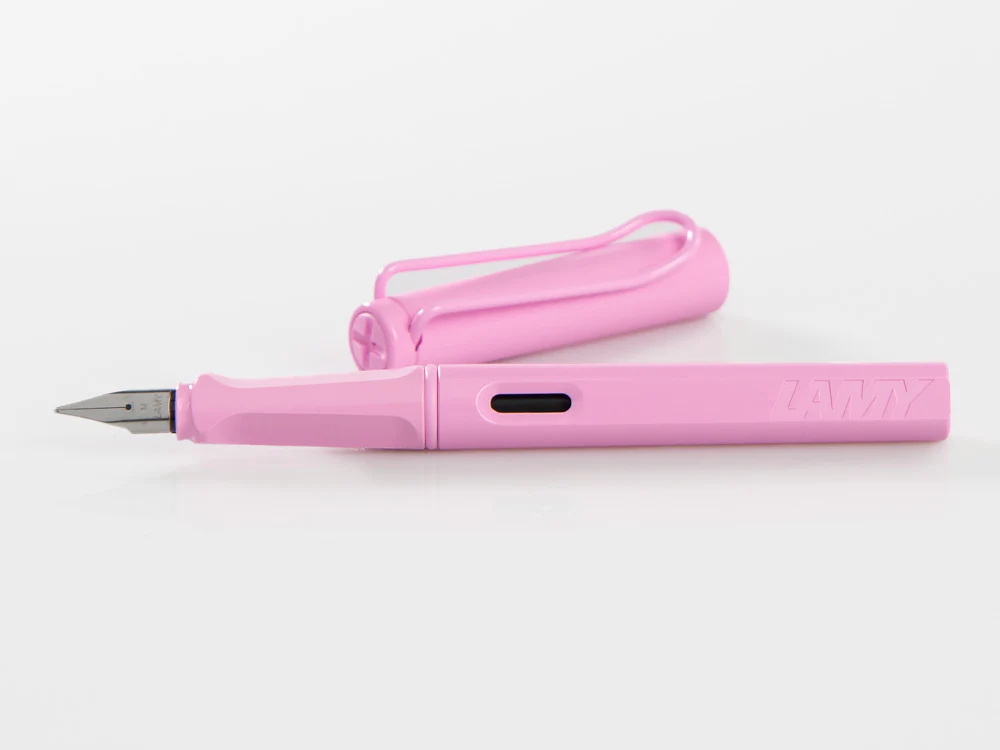 Lamy Safari Lightrose Fountain Pen, Special edition, Pink, 1237239 - Image 7