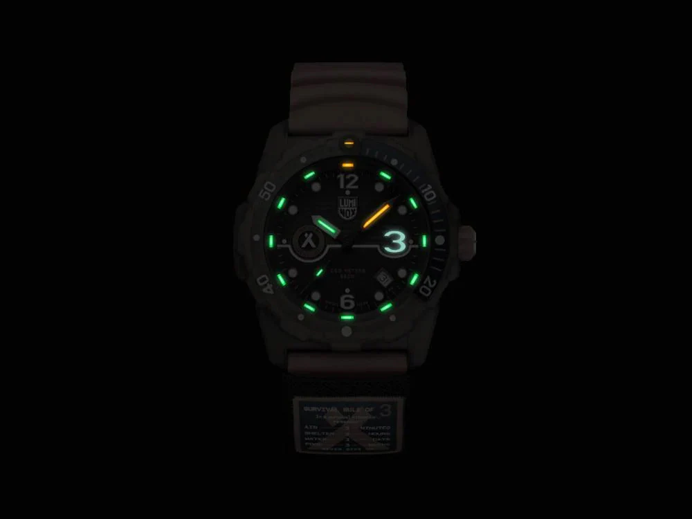 Luminox Bear Grylls Survival 3720 Series Quartz Watch, Grey, 42 mm, LX.3729.ECO - Image 8