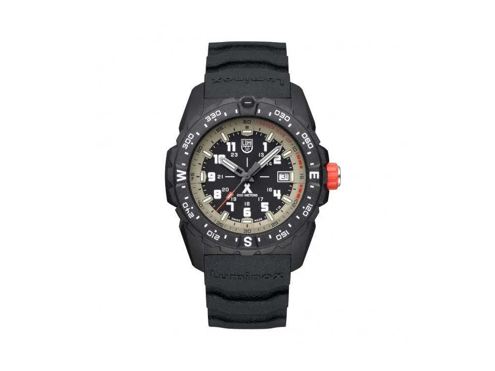 Luminox Bear Grylls Survival Quartz Watch, CARBONOX™, Black, 43 mm, XB.3731 - Image 2