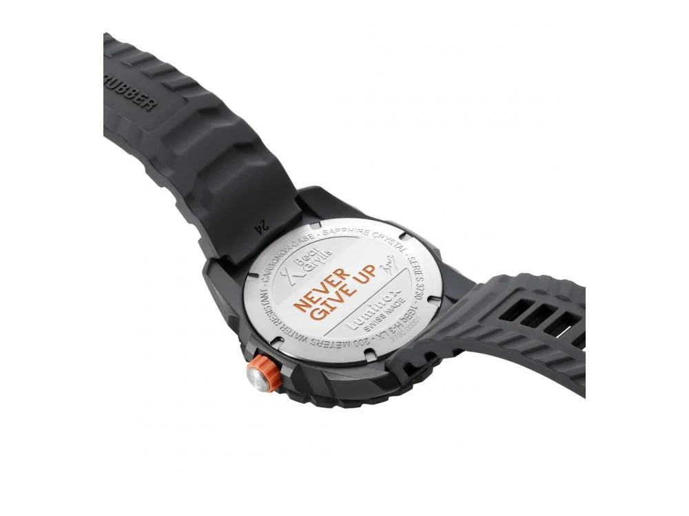 Luminox Bear Grylls Survival Quartz Watch, CARBONOX™, Black, 43 mm, XB.3731 - Image 6