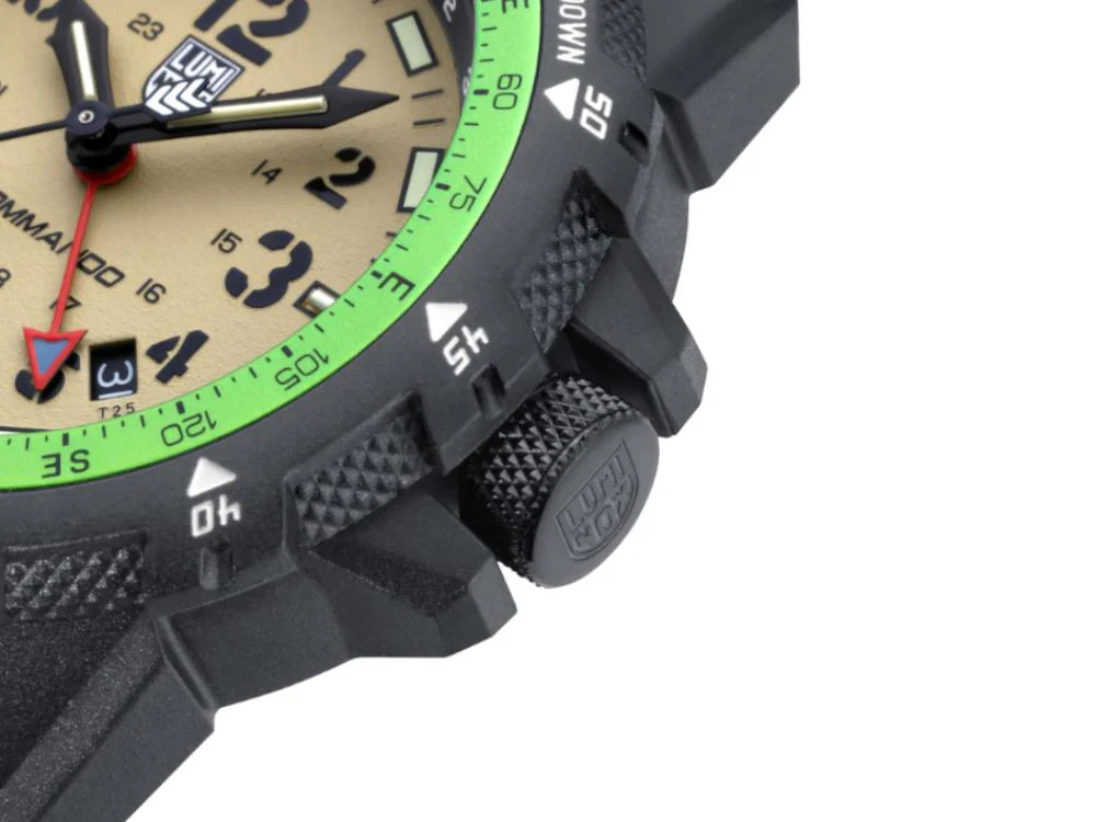 Luminox Commando Raider 3300 Series Quartz Watch, Beige, 46 mm, XL.3337 - Image 4