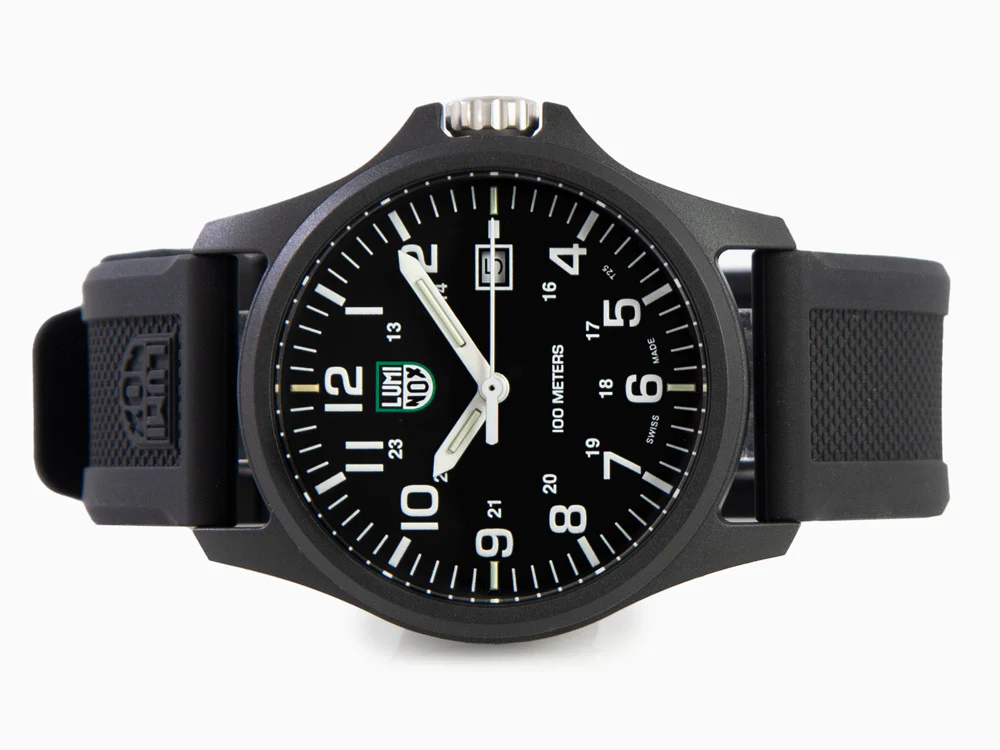 Luminox G-Collection Patagonia Quartz Watch, Black, CARBONOX™, 43 mm, X2.2401 - Image 7