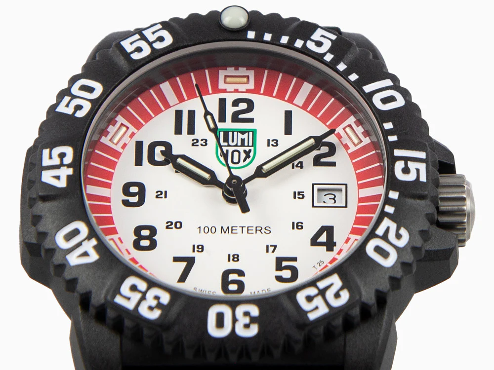 Luminox G-Collection Sea Lion Quartz Watch, White, CARBONOX™, 43 mm, X2.2057 - Image 8