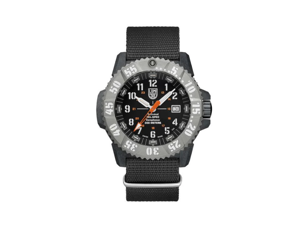 Luminox Land Mil-Spec 3350 Series Quartz Watch, Black, 46 mm, XL.3359.SET - Image 3