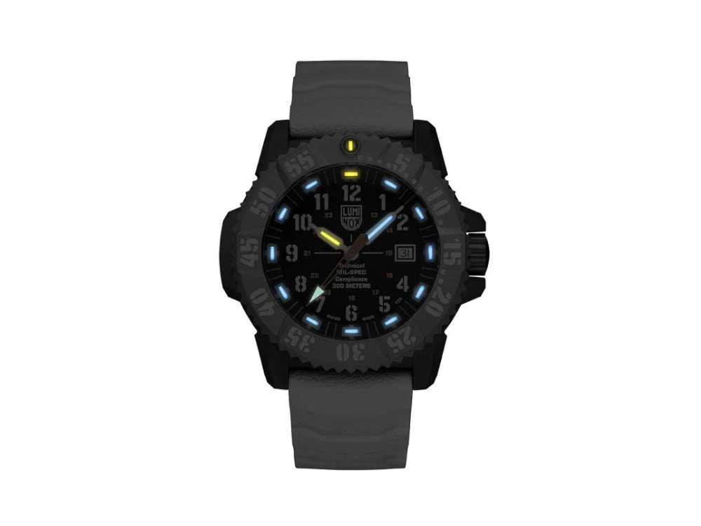 Luminox Land Mil-Spec 3350 Series Quartz Watch, Black, 46 mm, XL.3359.SET - Image 4