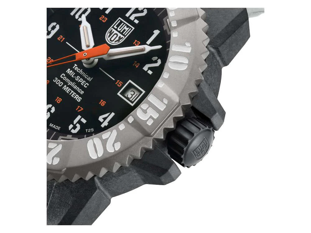 Luminox Land Mil-Spec 3350 Series Quartz Watch, Black, 46 mm, XL.3359.SET - Image 7