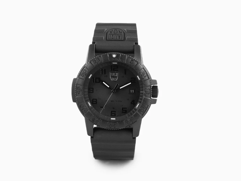 Luminox Leatherback  Sea Turtle Giant 0320 Quartz Watch, Black, Carbon, 44mm - Image 2