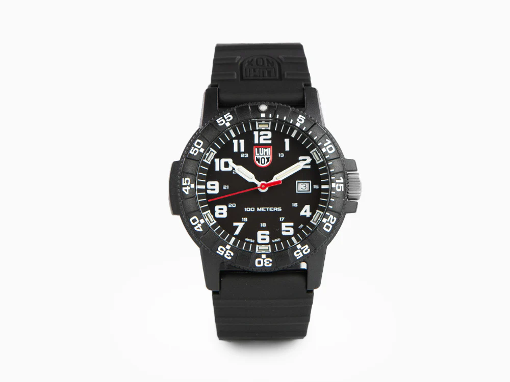 Luminox Leatherback Sea Turtle Giant Quartz Watch, Black, Carbon, 44mm, 10 atm - Image 2
