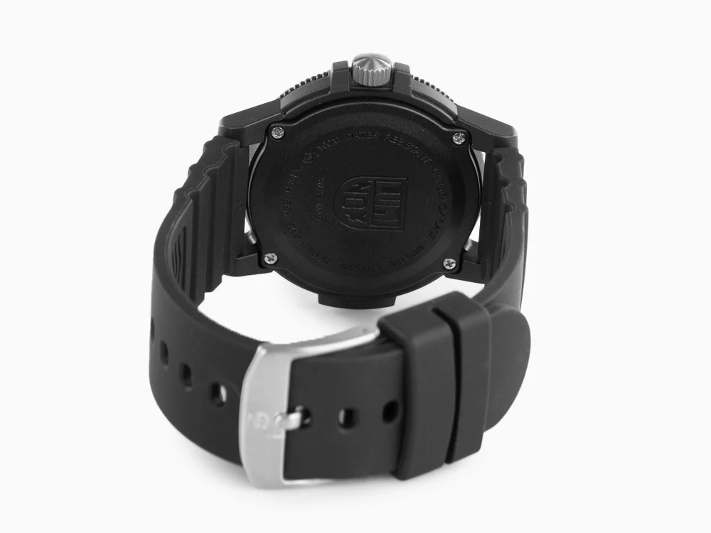 Luminox Leatherback Sea Turtle Giant Quartz Watch, Black, Carbon, 44mm, 10 atm - Image 3