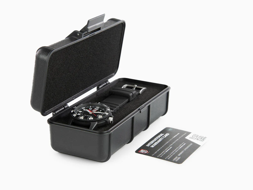 Luminox Leatherback Sea Turtle Giant Quartz Watch, Black, Carbon, 44mm, 10 atm - Image 8