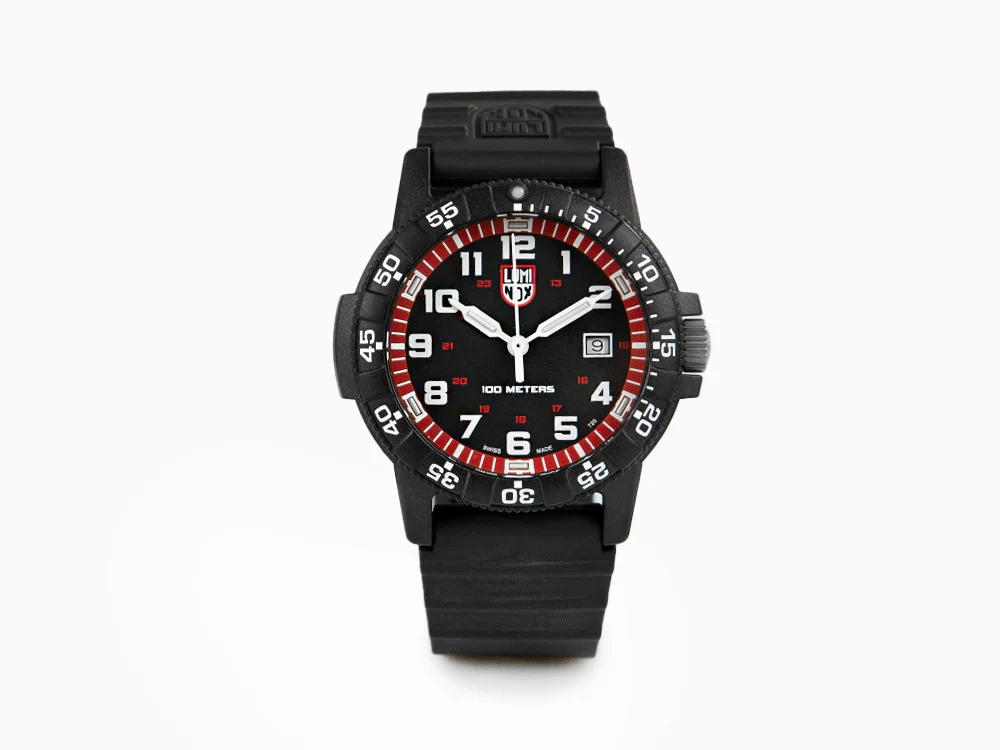Luminox Leatherback Sea Turtle Giant Quartz Watch, Black, XS.0335 - Image 2