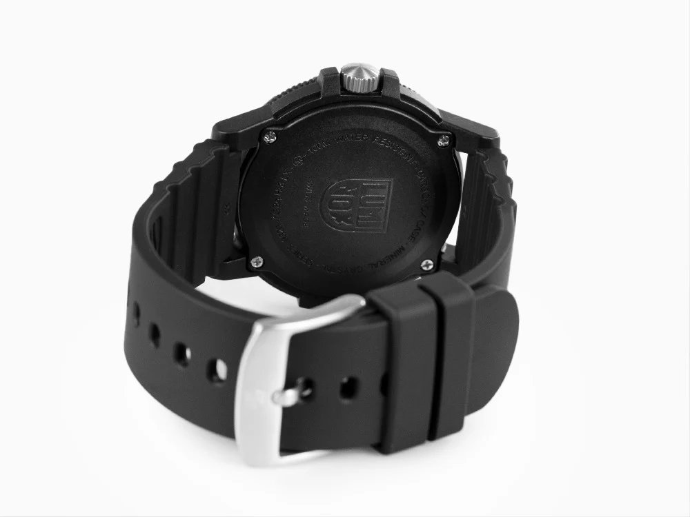 Luminox Leatherback Sea Turtle Giant Quartz Watch, Black, XS.0335 - Image 3