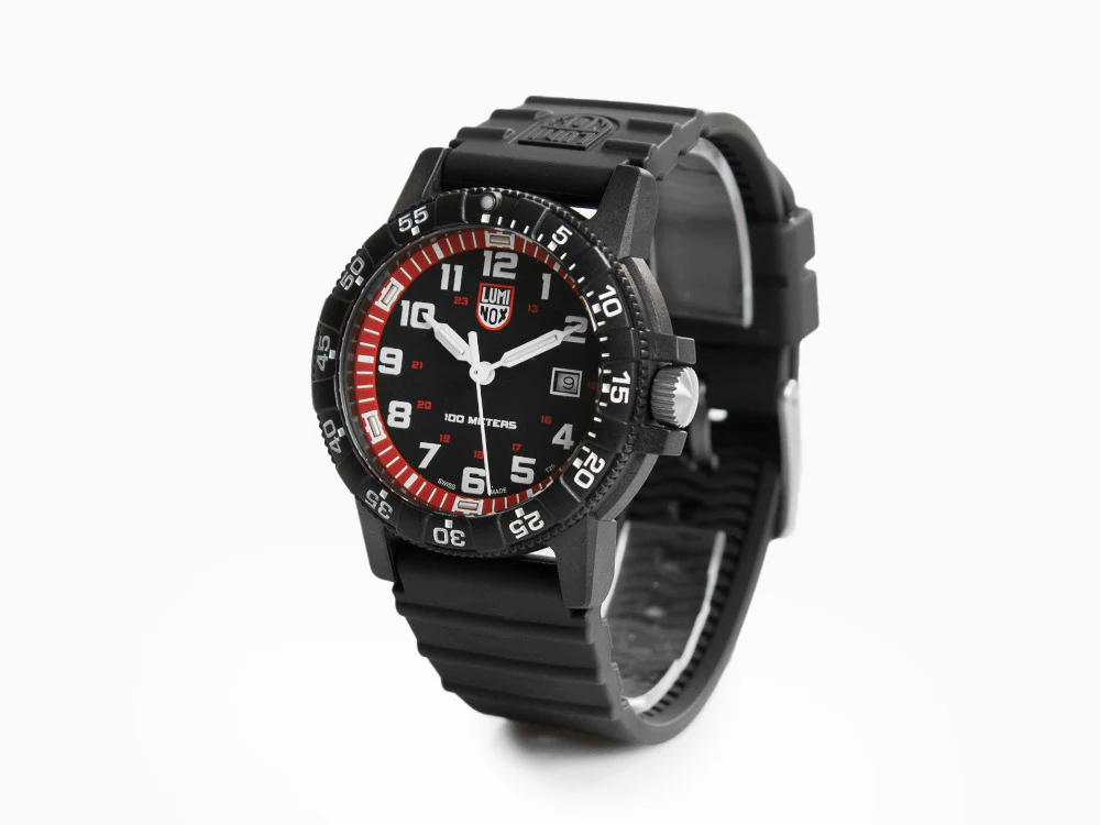 Luminox Leatherback Sea Turtle Giant Quartz Watch, Black, XS.0335 - Image 4