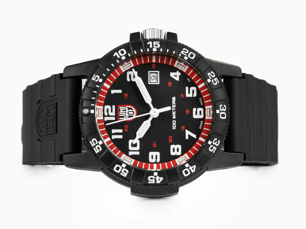 Luminox Leatherback Sea Turtle Giant Quartz Watch, Black, XS.0335 - Image 7
