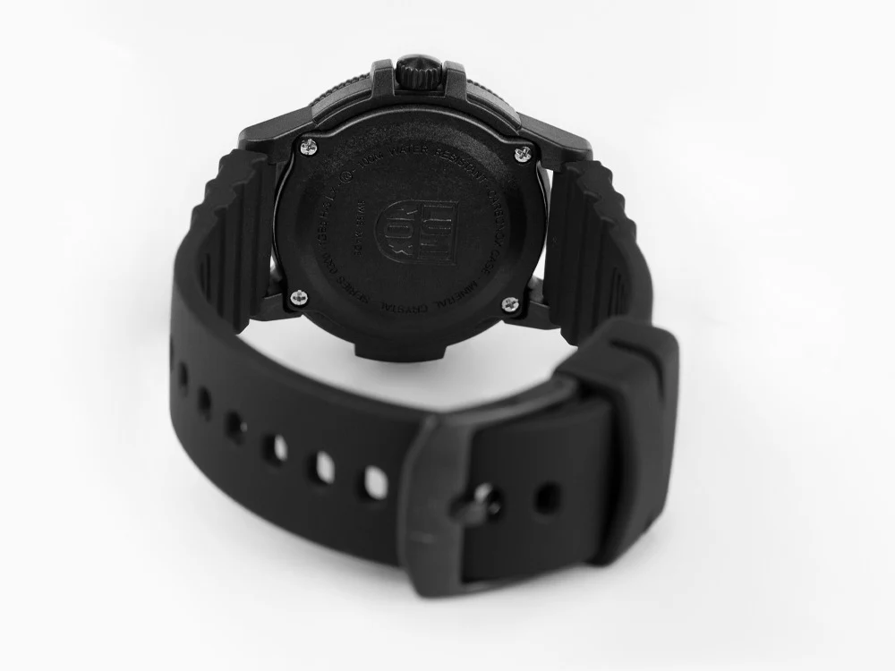 Luminox Leatherback Sea Turtle Quartz Watch, Black, Carbon, 39mm, 10 atm, Day - Image 3