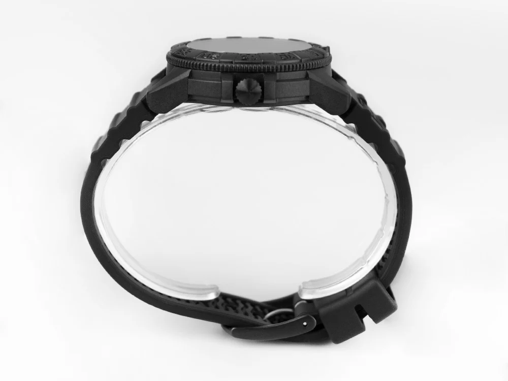 Luminox Leatherback Sea Turtle Quartz Watch, Black, Carbon, 39mm, 10 atm, Day - Image 5