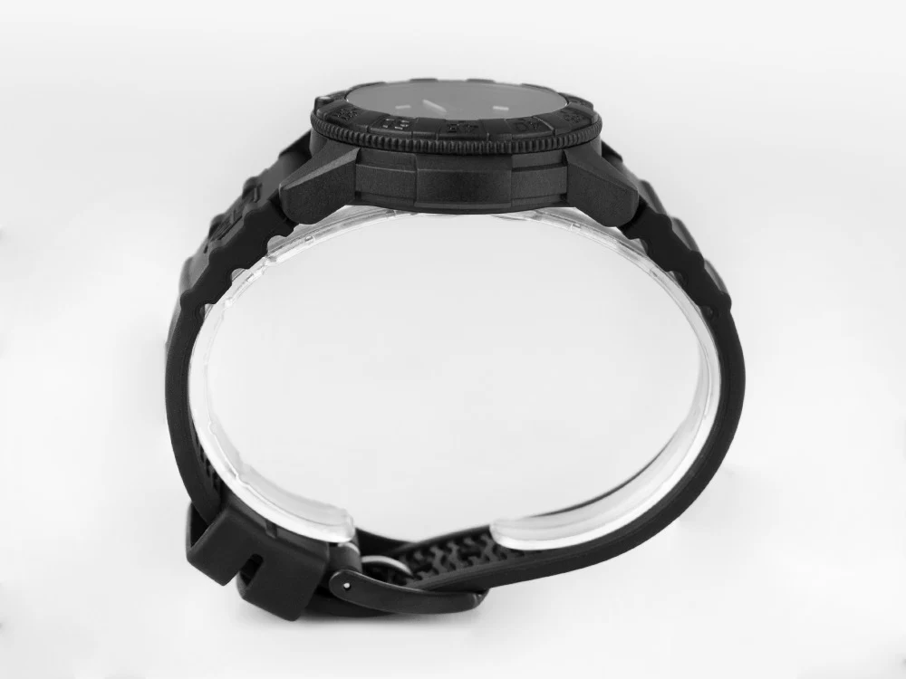 Luminox Leatherback Sea Turtle Quartz Watch, Black, Carbon, 39mm, 10 atm, Day - Image 6