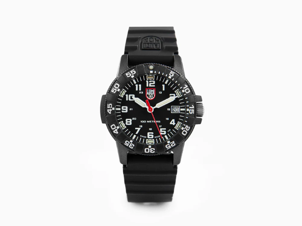 Luminox Leatherback Sea Turtle Quartz watch, Black, Carbon, 39mm, 10 atm, Day - Image 2