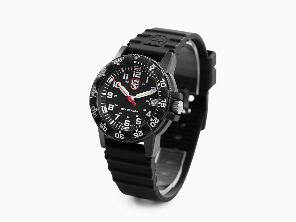 Luminox Leatherback Sea Turtle Quartz watch, Black, Carbon, 39mm, 10 atm, Day - Image 4