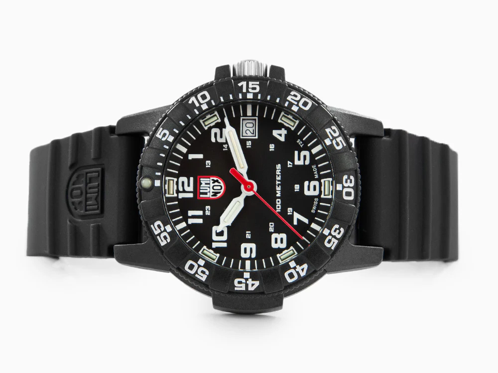 Luminox Leatherback Sea Turtle Quartz watch, Black, Carbon, 39mm, 10 atm, Day - Image 7