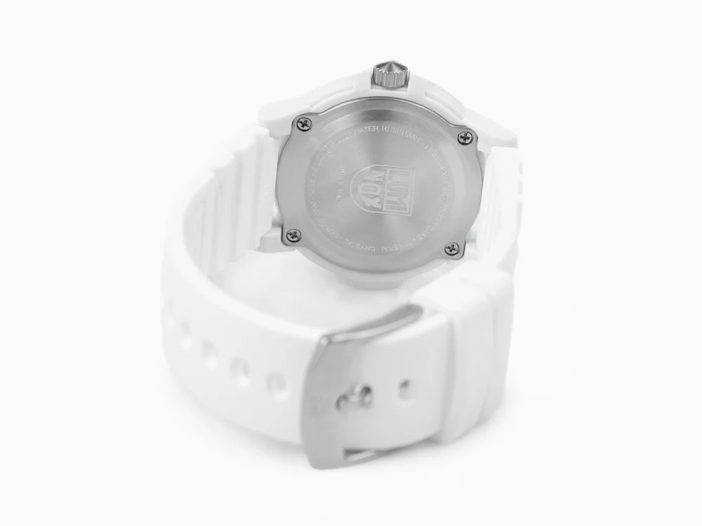 Luminox Leatherback Sea Turtle Quartz Watch, White, Fiberglass, 39mm, 10 atm - Image 3