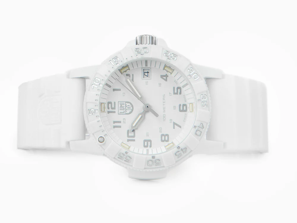 Luminox Leatherback Sea Turtle Quartz Watch, White, Fiberglass, 39mm, 10 atm - Image 7