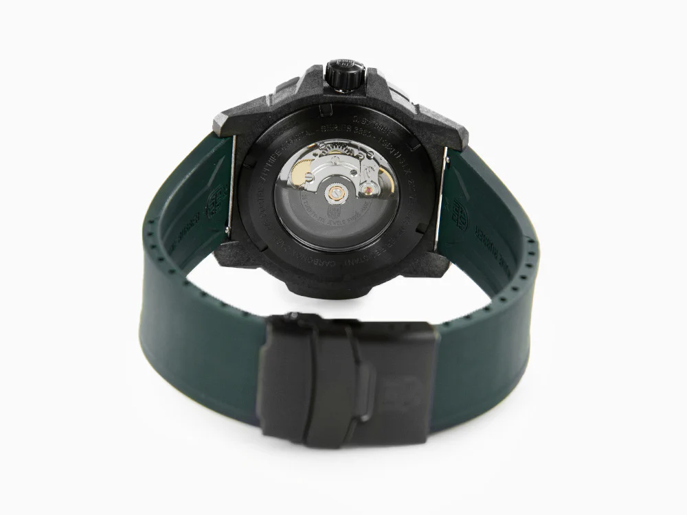 Luminox Master Carbon Seal 3860 Series Automatic Watch, Green, XS.3877 - Image 3