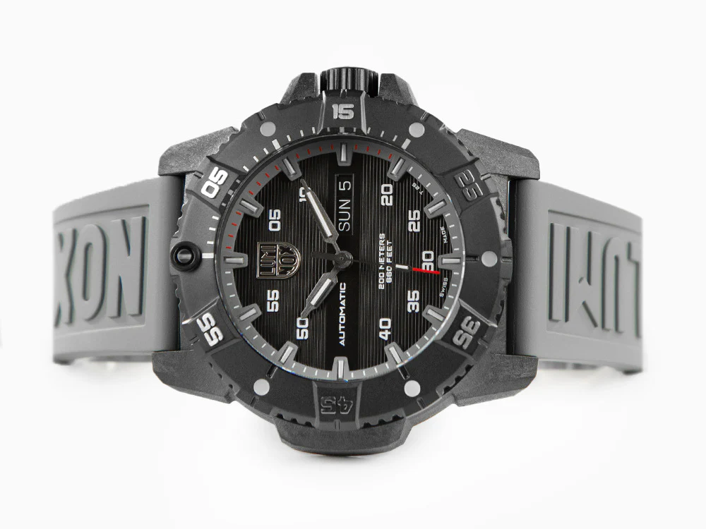 Luminox Master Carbon Seal 3860 Series Automatic Watch, Grey, XS.3862 - Image 7
