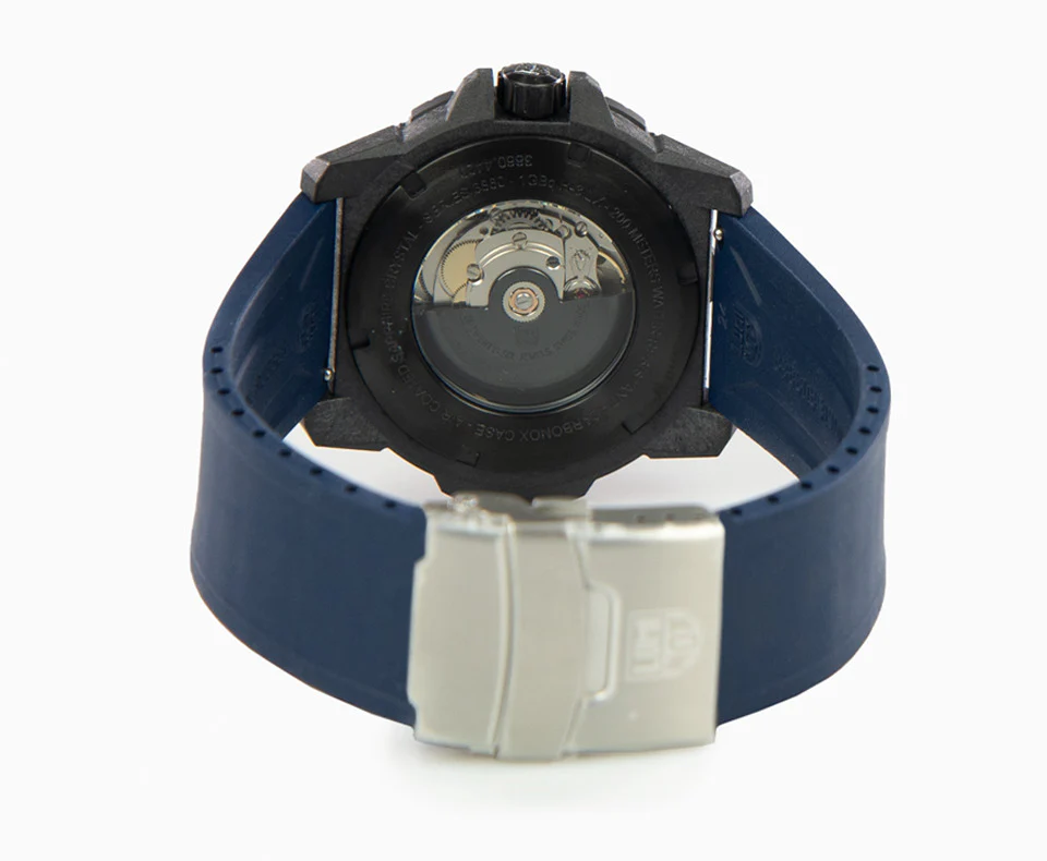 Luminox Master Carbon Seal 3860 Series Automatic Watch, SW 220-1, Blue, XS.3863 - Image 3