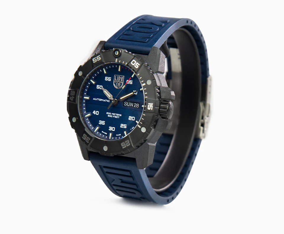 Luminox Master Carbon Seal 3860 Series Automatic Watch, SW 220-1, Blue, XS.3863 - Image 4