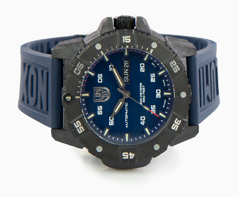 Luminox Master Carbon Seal 3860 Series Automatic Watch, SW 220-1, Blue, XS.3863 - Image 7