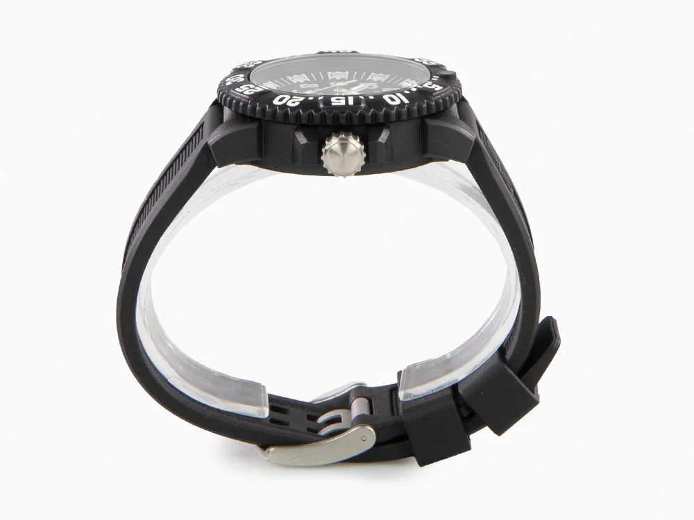 Luminox Navy Seal Colormark Quartz Watch, Carbon, Black, XS.3051 - Image 5