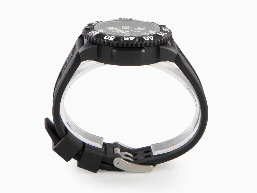 Luminox Navy Seal Colormark Quartz Watch, Carbon, Black, XS.3051 - Image 6